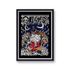 One Piece Luffy Gear 5 and Kaido Poster Print