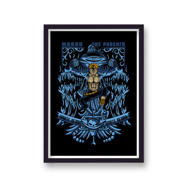 One Piece Marco The Phoenix Character Poster Print