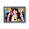 One Piece Sanji, Luffy and Zoro Poster Print