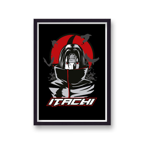 Naruto Itachi Character Poster Print