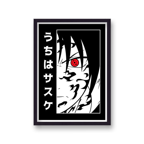 Naruto Red Ninja Eye Technique Poster Print
