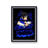 Naruto Sasuke Uchiha Clouds Poster Print