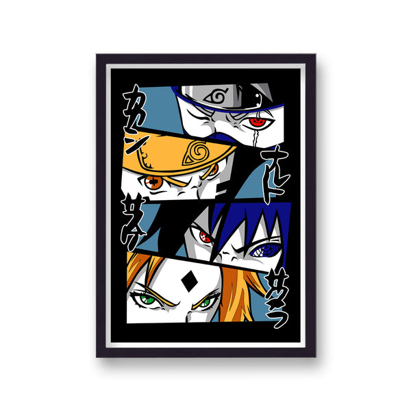 Naruto Team 7 Poster Print