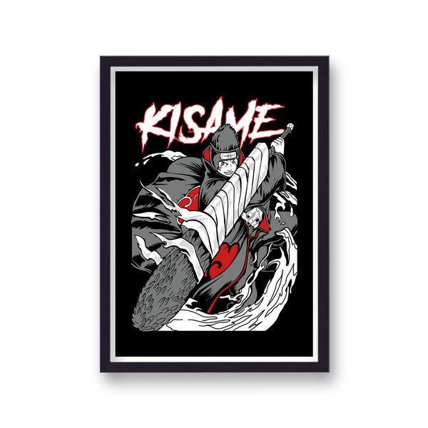 Naruto Kisame Character Poster Print