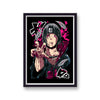 Naruto Itachi Pink and Black Poster Print