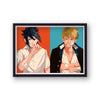 Naruto and Sasuke Uchiha Poster Print