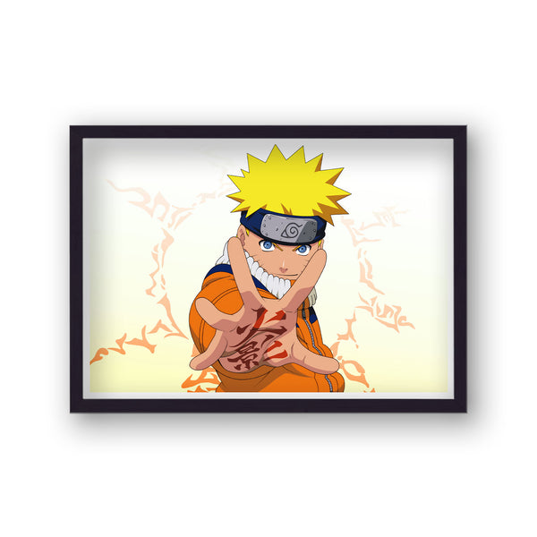 Naruto Palm Landscape Poster Print