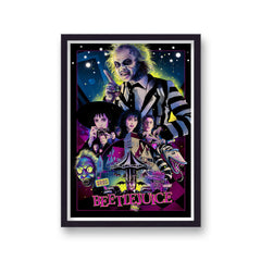 Beetlejuice Vintage Movie Poster Art Print v2
