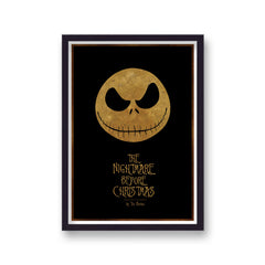 The Nightmare Before Christmas Vintage Movie Poster Art Print v2