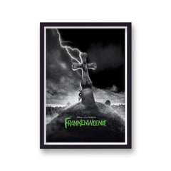 Frankenweenie Vintage Movie Poster Art Print v2
