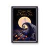 The Nightmare Before Christmas French Vintage Movie Poster Art Print v6