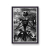 The Nightmare Before Christmas Vintage Movie Poster Art Print v10