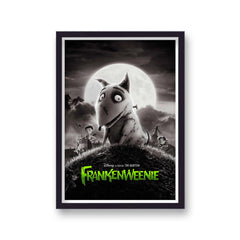 Frankenweenie Vintage Movie Poster Art Print v11