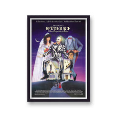 Beetlejuice Vintage Movie Poster Art Print v15