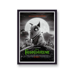Frankenweenie Vintage Movie Poster Art Print v12