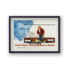 Rebel Without A Cause Vintage Movie Poster Print v3