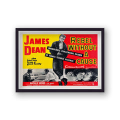 Rebel Without A Cause Vintage Movie Poster Print v6