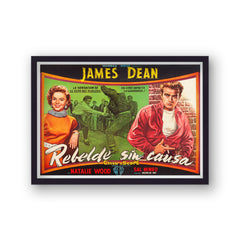 Rebel Without A Cause Vintage Movie Poster Print v10