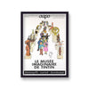 TINTIN Exhilbition Le Musee Imaginaire De TinTin Vintage Print