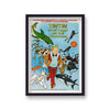 TINTIN And The Lake Of Sharks Vintage Movie Poster Print v4