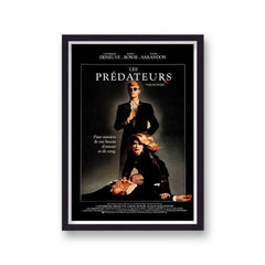 The Hunger French Vintage Movie Print