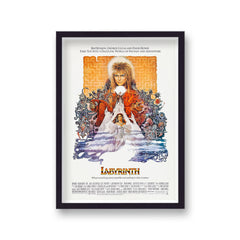 Labyrinth Vintage Movie Print