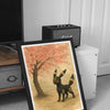 1 Japanese Inspired Umbreon Sakura Tree Poster
