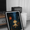 1 Japenese Inspired Meowth Rainy Alley Poster