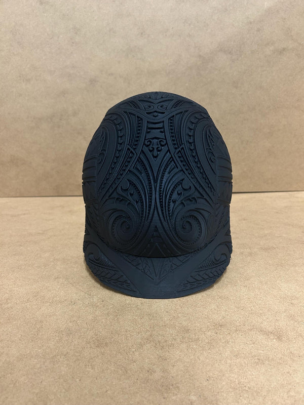 Kylo Ren Helmet - Display - Replica - 3D printed - Black - Wearable - Painted - 3D Print - Hand Painted