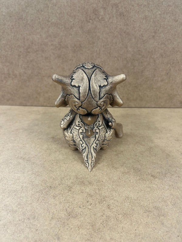 Cubone - Pokemon - Ornamental - 3D Printed - Gold - Model - 3D Print - Miniature - Figurine - Hand Painted - Display