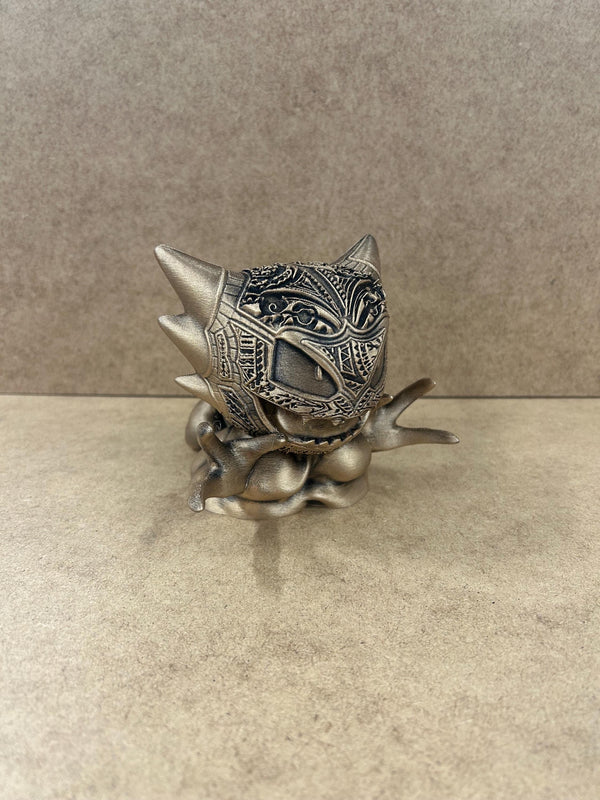 Haunter - Pokemon - Ornamental - 3D Printed - Gold - Model - 3D Print - Miniature - Figurine - Hand Painted - Display