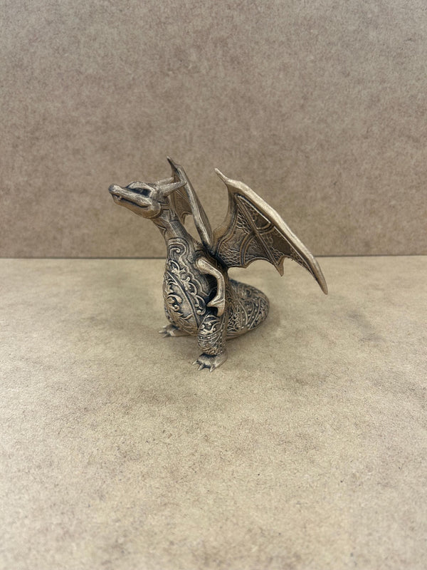 Charizard - Pokemon - Ornamental - 3D Printed - Gold - Model - 3D Print - Miniature - Figurine - Hand Painted - Display