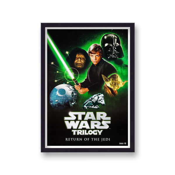 Star Wars Trilogy Return Of The Jedi Movie Print