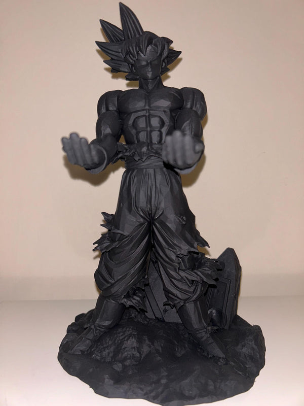 Goku - Dragon Ball Z - 3D printed - Model - 3D Print - Headphone holder stand - Accessory holder - Figurine - Hand Painted