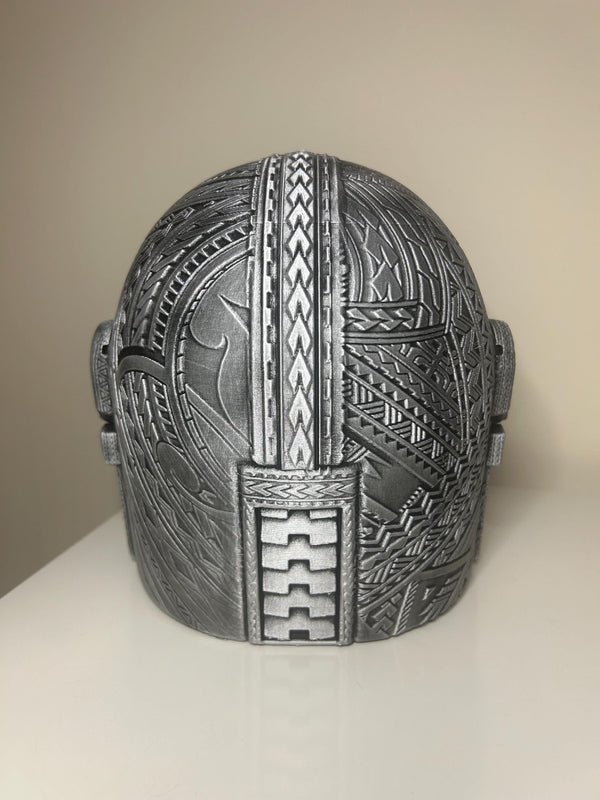 Mandalorian Helmet - Mandalorian - 3D printed - Display - Wearable - 3D Print - Hand Painted