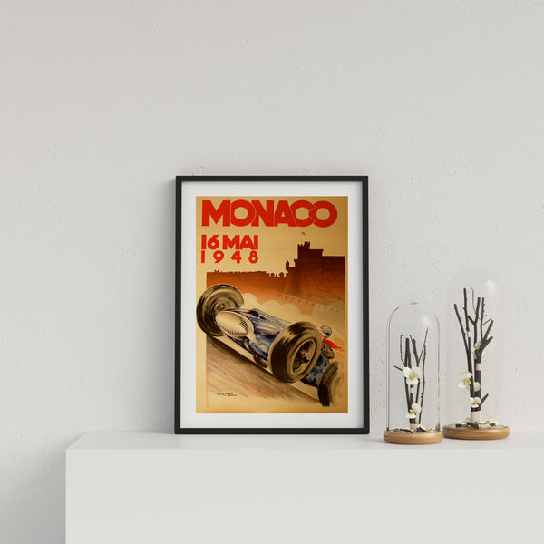 Retro Motor Racing Monaco Gp 1948