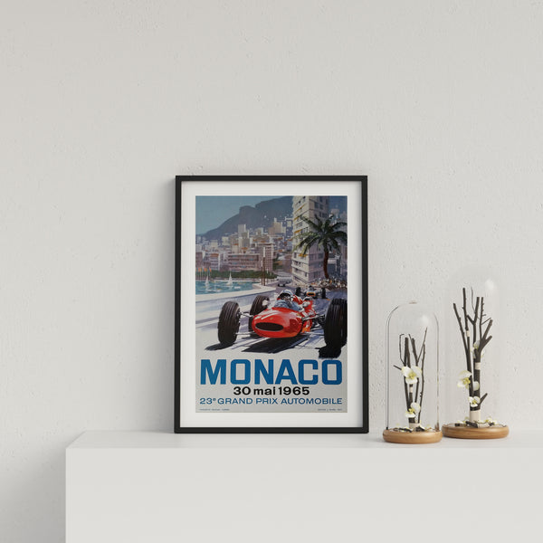 Retro Motor Racing Monaco Gp 1965