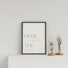 Typography Here Comes The Sun