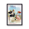 Vintage Advertising Print Absinthe La Picardine Waiter Pouring without Border