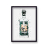 Gin Graphic Splash Print Sipsmith Inspired
