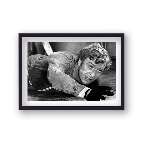 Michael Caine As Charlie Croker In Scene From The Italian Job 1969 Vintage Icon Print
