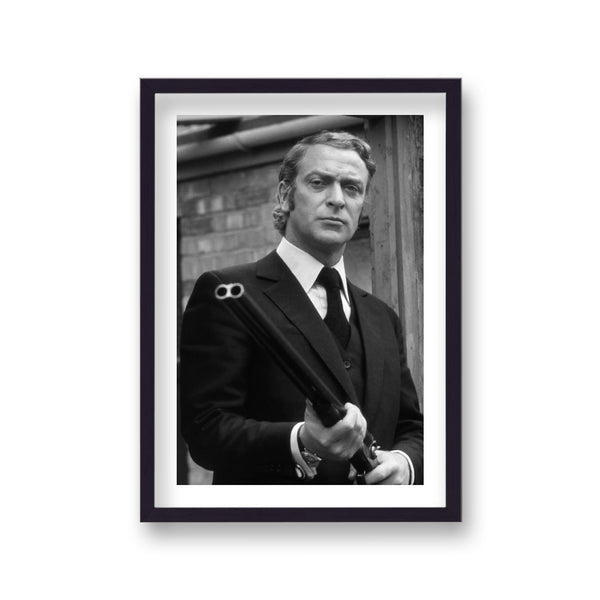 Michael Caine As Jack Carter Vintage Publicity Shot For Get Carter 1971 Vintage Icon Print