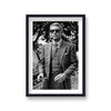 Steve Mc Queen Three Piece Suit Wearing Persol Sunglasses Thomas Crown Affair Vintage Icon Print