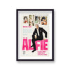 Michael Caine As Alfie 1966 Vintage Movie Poster Graphic Design Italian