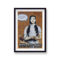 Banksy Exhibition Poster Bristol Museum