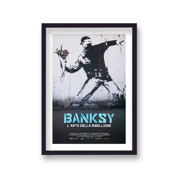 Banksy Art Exhibition Poster No Border French