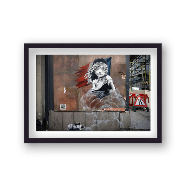 Banksy Print Vive La Revolution Gas Cannister