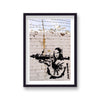 Banksy Print Mona Lisa With Bazooka