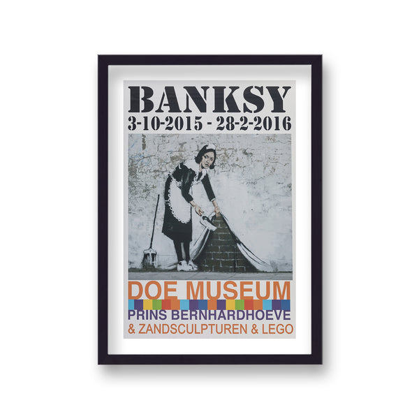 Banksy Exhibition Poster Doe Museum Netherlands