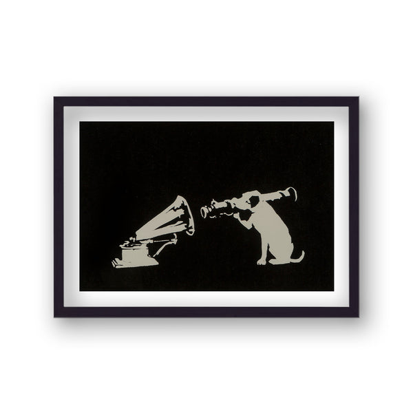 Banksy Print Hmv Bazooka